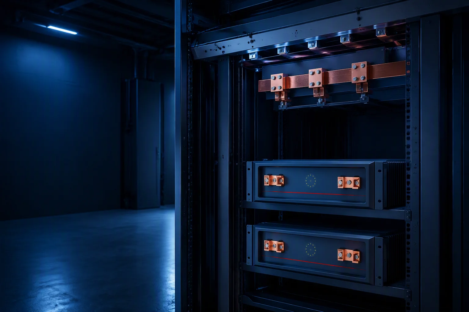 High-voltage power aisle in a next-generation data center