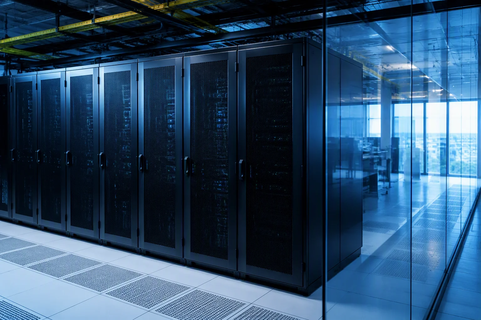 University HPC machine room cluster