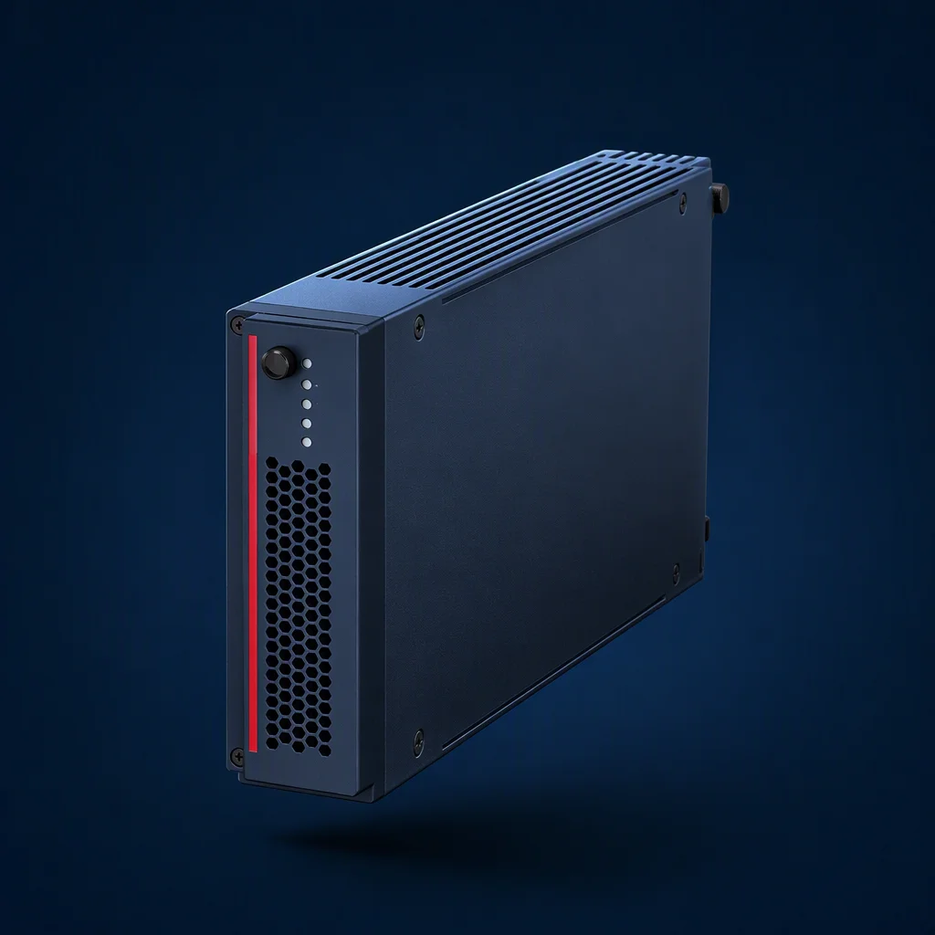 VB-E3 server BBU module front panel — 1U, 48V/54V bus